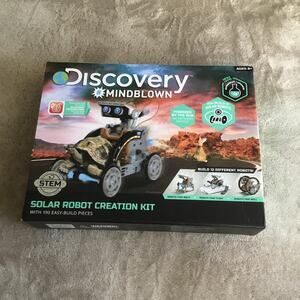 Discovery Mindblown Solar Robot Creation Kit STEM 12 in 1 190 Pcs Kids DIY